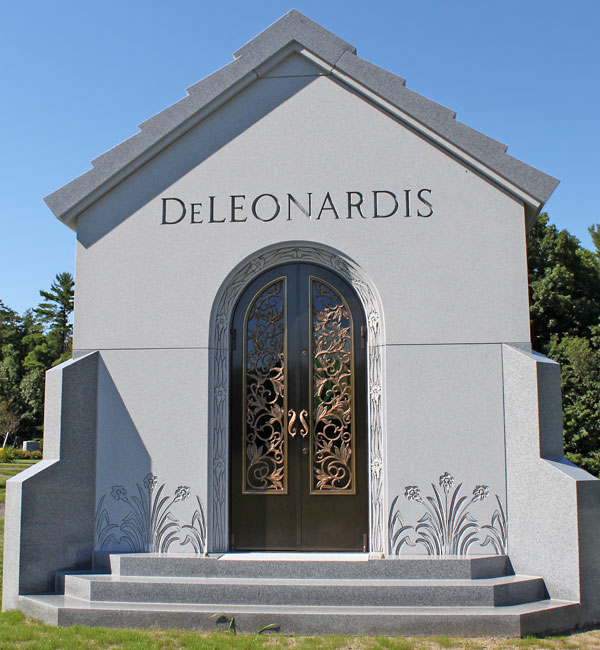 Family Mausoleum Cemetery Headstones Monuments Grave Markers Delmar NY